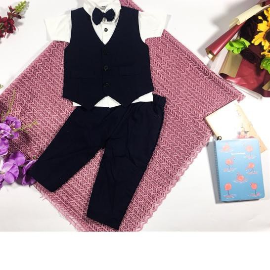 Áo Vest Tuxedo Cho Bé Trai 5 6 7 8 9 10 Tuxedo