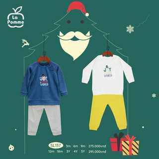SL137 Bộ dài tay Joyful La Pomme