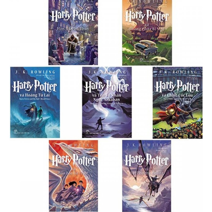 Truyện Harry Potter: Trọn bộ 7 cuốn -  (Lẻ tập) | WebRaoVat - webraovat.net.vn