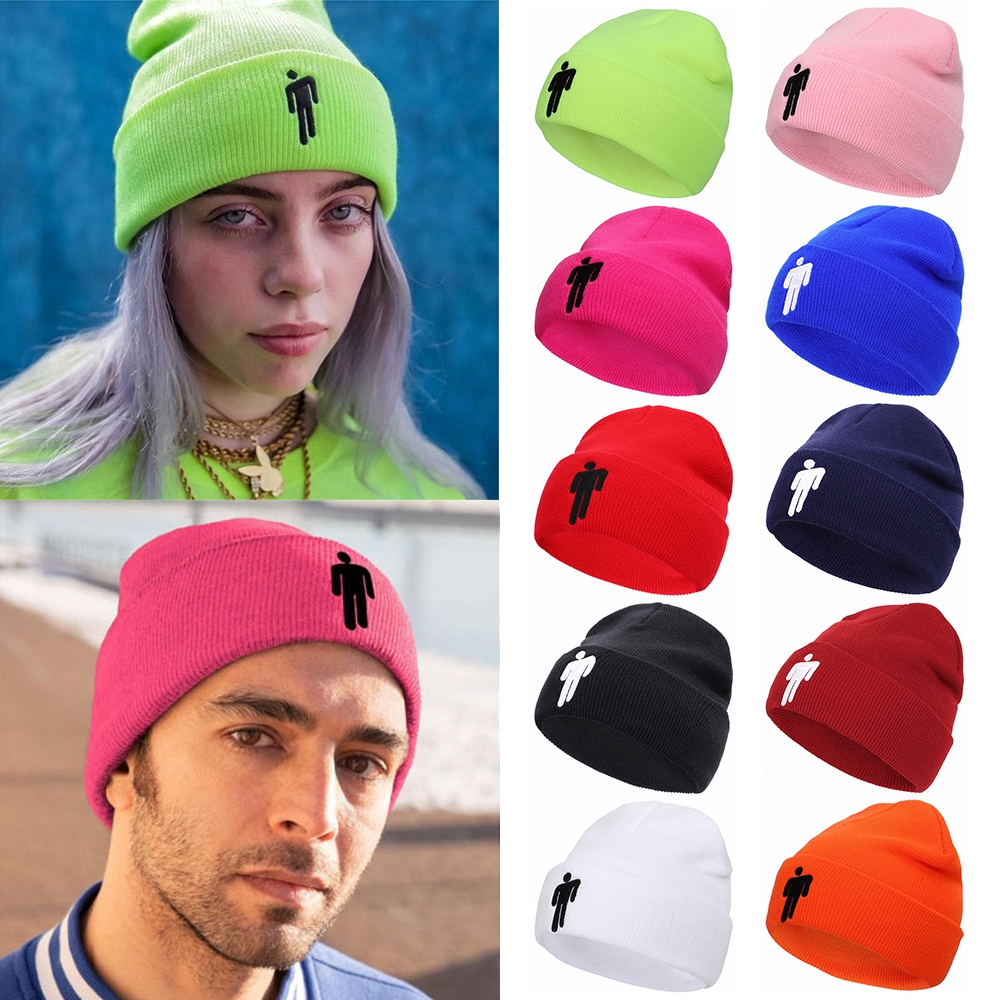 Mũ beanie unisex thêu hình phong cách Hiphop