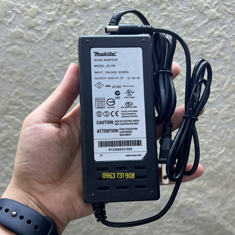 SẠC PIN 16.8V 3A MÁY KHOAN CẦM TAY CHÍNH HÃNG