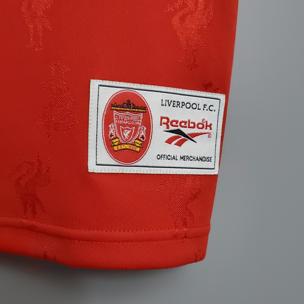 Áo Bóng Đá Đội Tuyển Liverpool 96-97 Phong Cách Retro