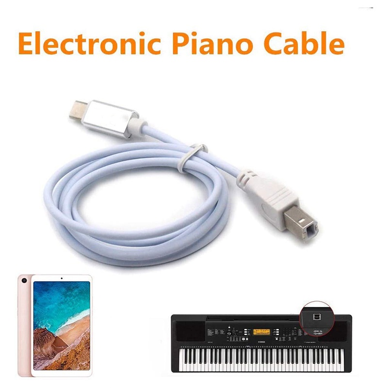 Dây Cáp Âm Thanh Cho Đàn Piano Cổng USB Type B Sang Midi