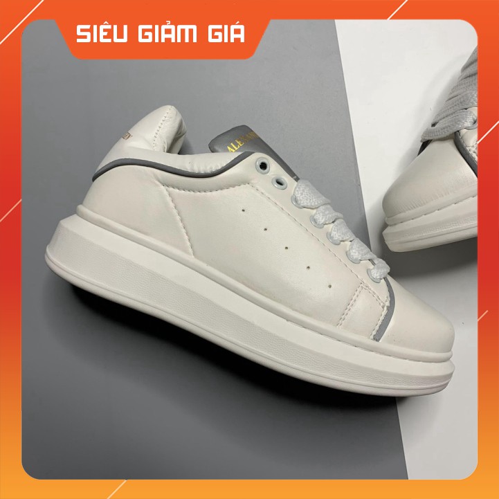 [BÁN CHẠY NHẤT SHOPEE] Giày Sneaker MC,MCQ Phản Quang Dây Lụa Cao Cấp Full Box Full Bill