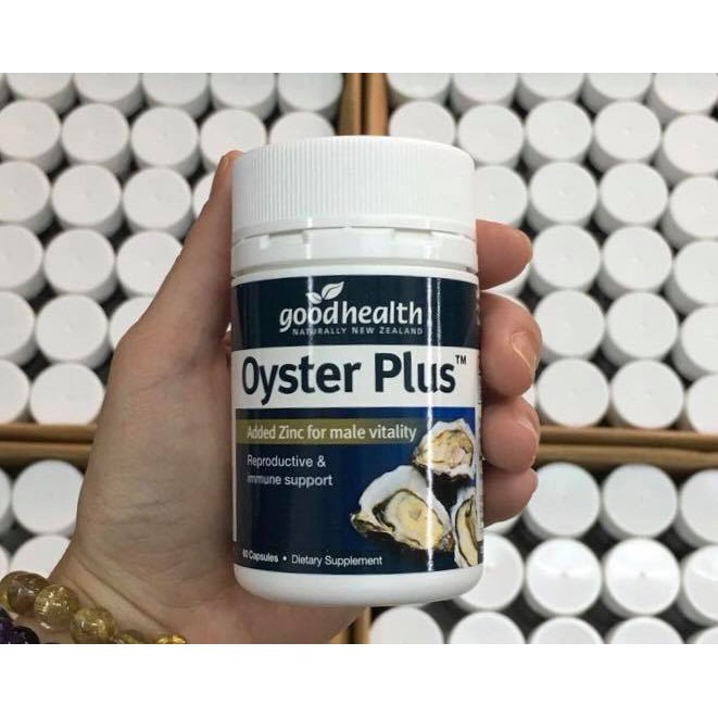 🌟💧[CHÍNH HÃNG]🌟💧 Tinh chất hàu Goodhealth Oyster Plus (60 viên) [CAO CẤP]🌟💧