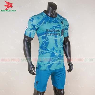 Bộ quần áo đá bóng áo đá banh thể thao nam Liverpool mùa giải 2020 2021