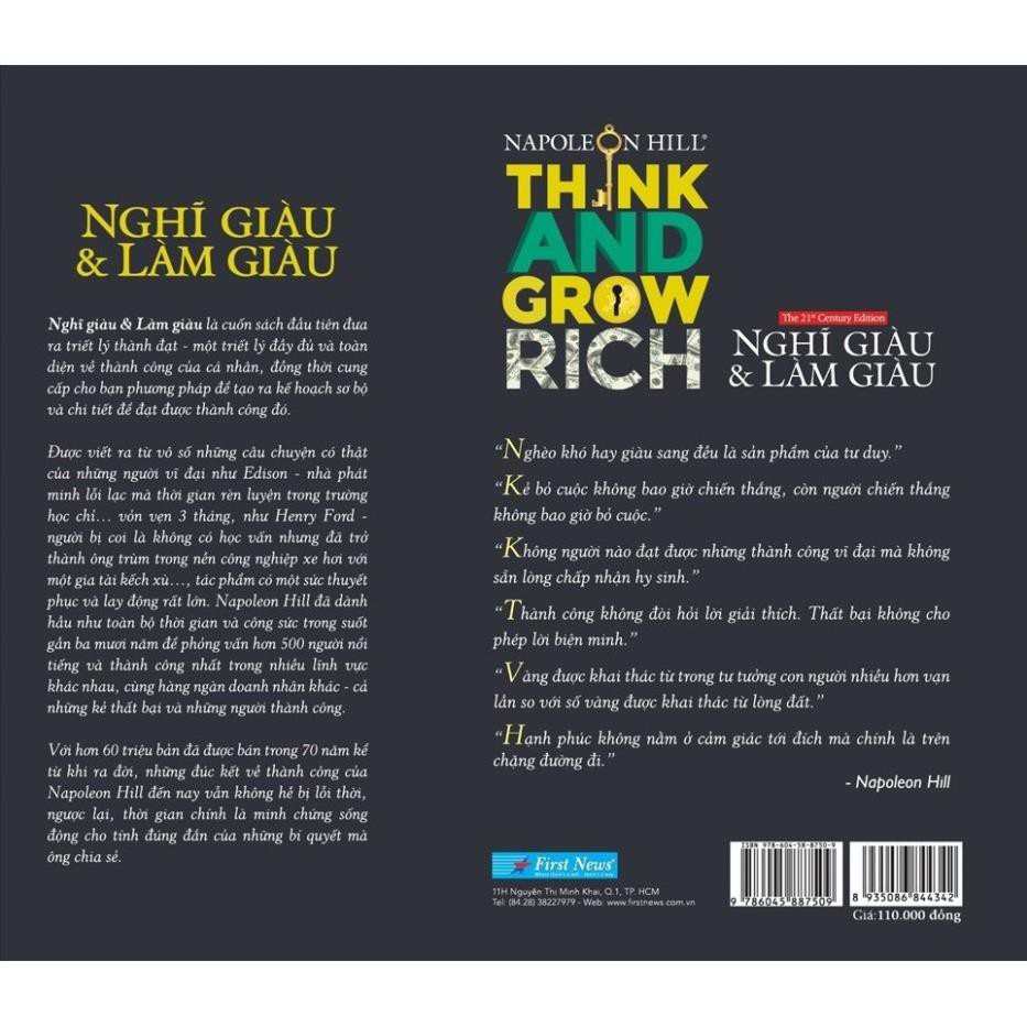 Sách First News - Nghĩ Giàu Và Làm Giàu (Tái Bản 2019)