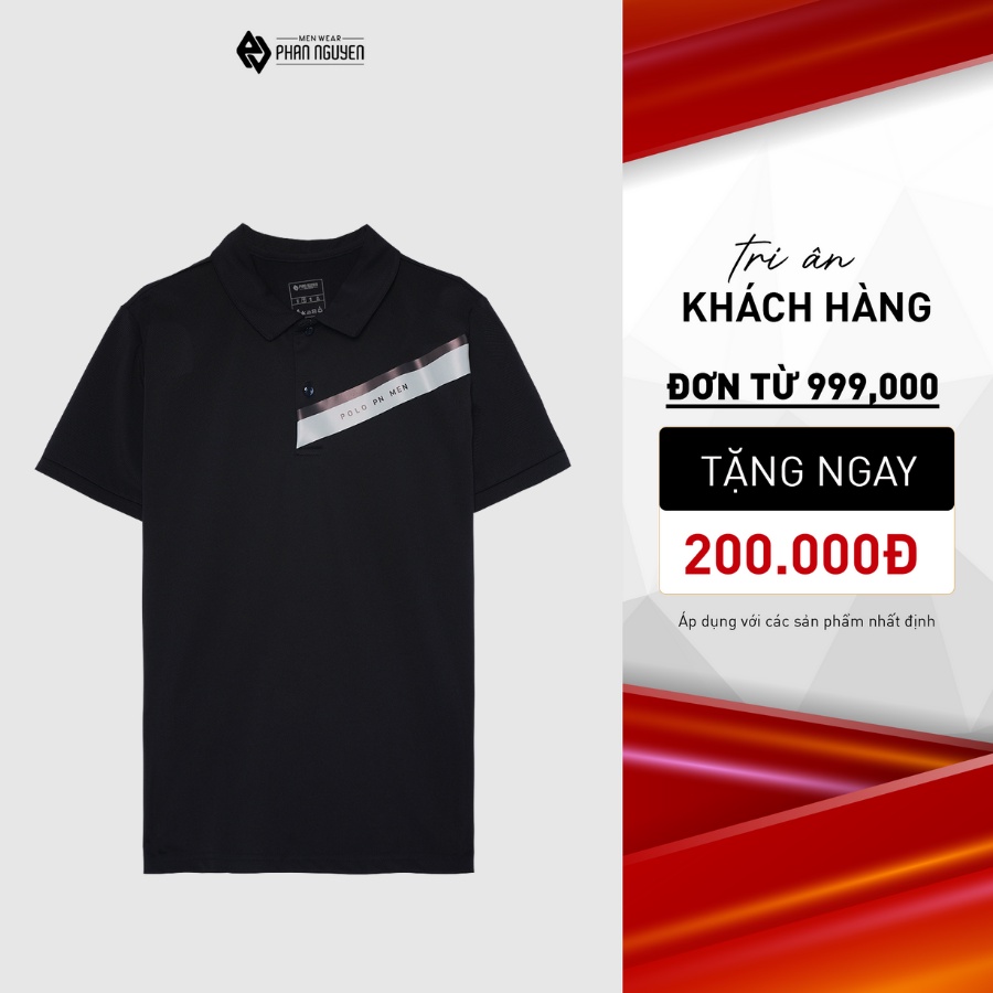 Áo Phông Polo Nam Tay Ngắn PHAN NGUYỄN Kiểu Dáng Trẻ Trung, Lịch Lãm Chất Vải Nhẹ Không Xù Lông APC.172 – 181