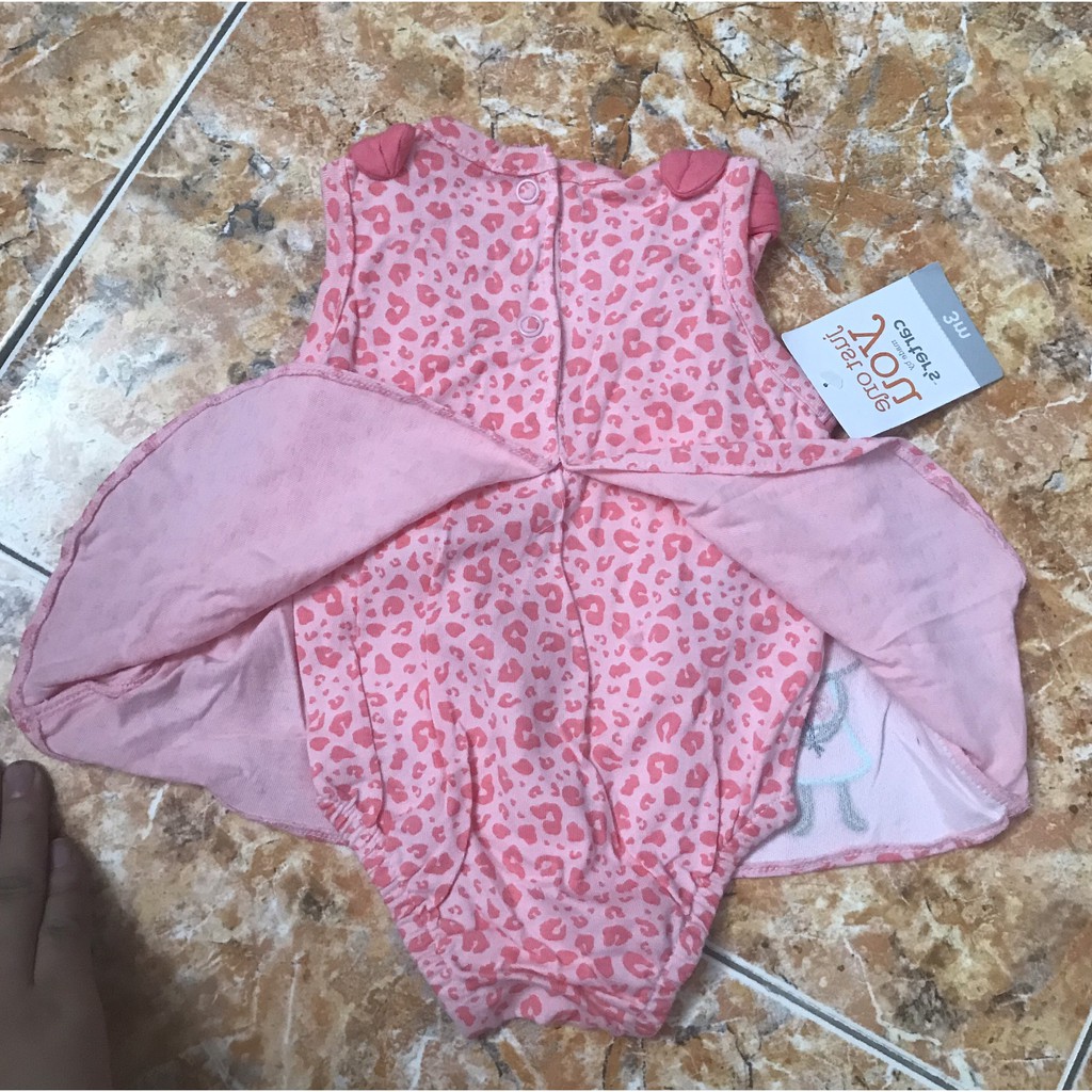 (Thanh lý) Áo váy 3 lỗ kèm đũng