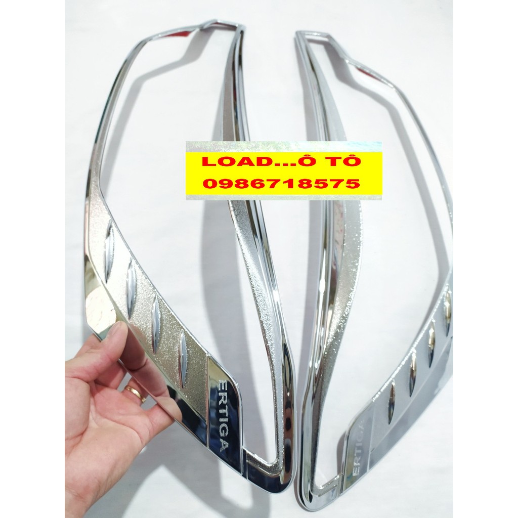 Ốp đèn pha Suzuki Ertiga 2019-2021 Mạ Crom Sáng Bóng
