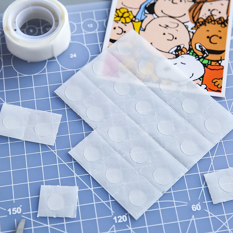 Băng Keo Hai Mặt Trong Suốt Dùng Trang Trí Bong Bóng