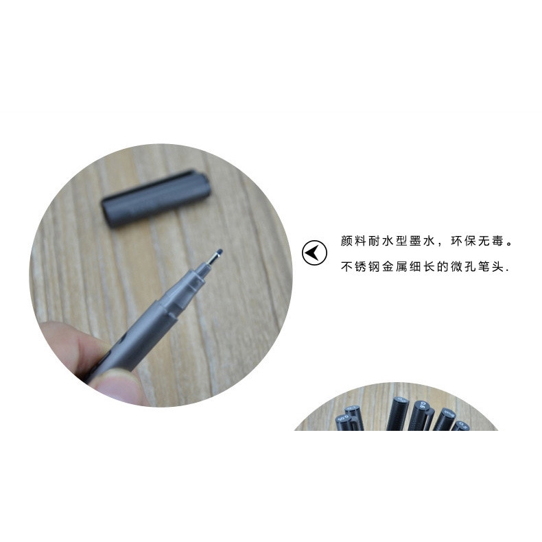Bút vẽ phác họa ngòi 0.5-1mm chống nước cho kiến trúc sư chuyên dụng