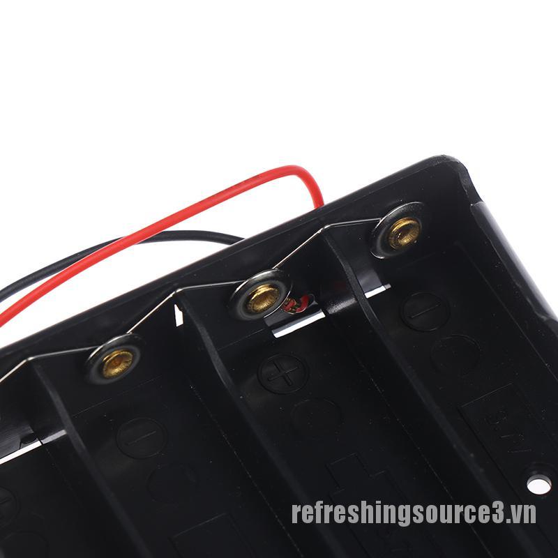 1 Hộp Pin Li-Ion Bằng Nhựa Cho 2 / 3 / 4x3.7v 18650