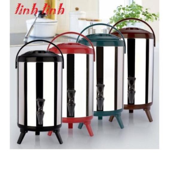 Bình ủ trà sữa nóng lạnh 3 lớp các cỡ 6 lít 8 lít 10 lít 12 lít