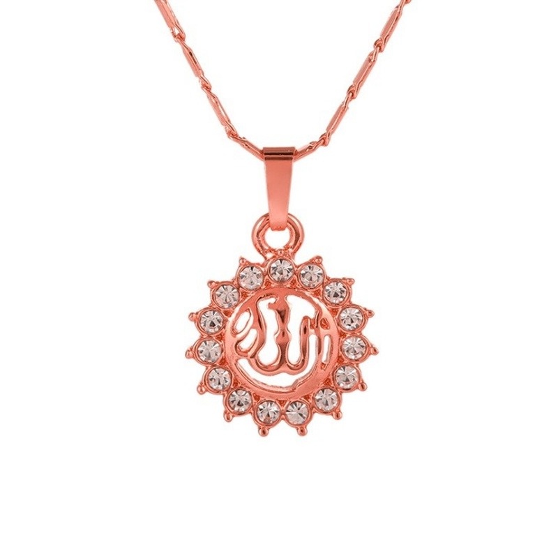 Vòng cổ Mặt Hình Mặt Trời Và Mặt Trời Thời Trang 2022 Phong Cách Hồi Giáo