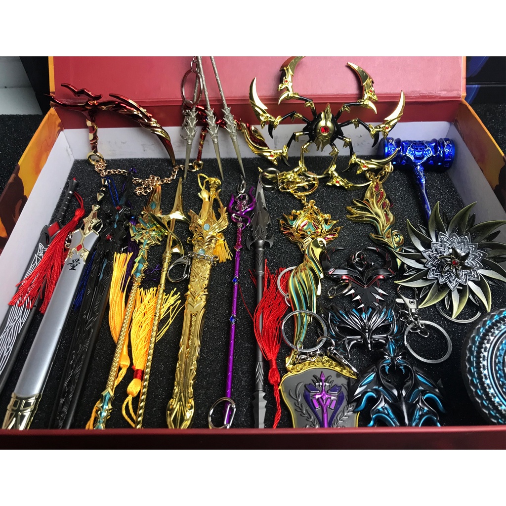 Mô Hình Full Set Hơn 20 Sản Phẩm Trong Đấu La Đại Lục(Được Tặng Kèm Giá Đỡ 10 Giá đỡ)