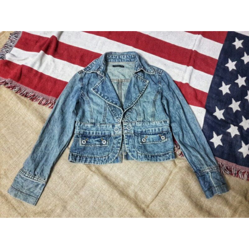 ÁO KHOÁC JEAN 2HAND