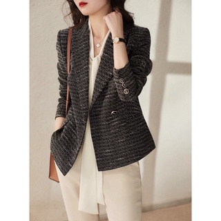 Áo khoác vest blazer nữ thời trang thương hiệu Channel CN cao cấp