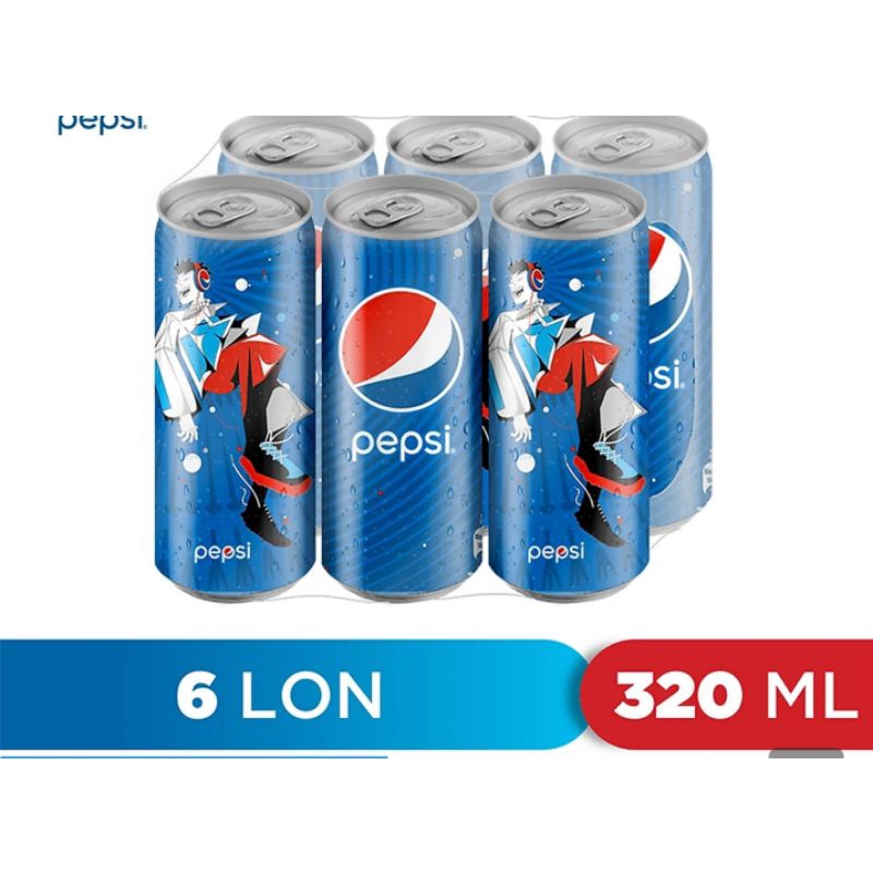 (Thùng 24 lon) Nước ngọt PEPSI Mix 2 Vị (Vị Chanh Không Calo + Vị Nguyên Bản)