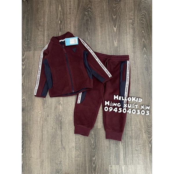 B34 - Bộ nỉ ép bông JUnior size nhỏ