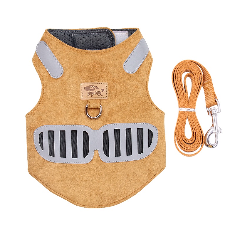 Pet Cát Harness Leash Set cho Samll Lớn Chó Mèo Kitten Phản Chiếu Ngoài Trời Sang Trọng Lưới Nhỏ Dog Cat Leash Harness bộ Mèo Phụ Kiện