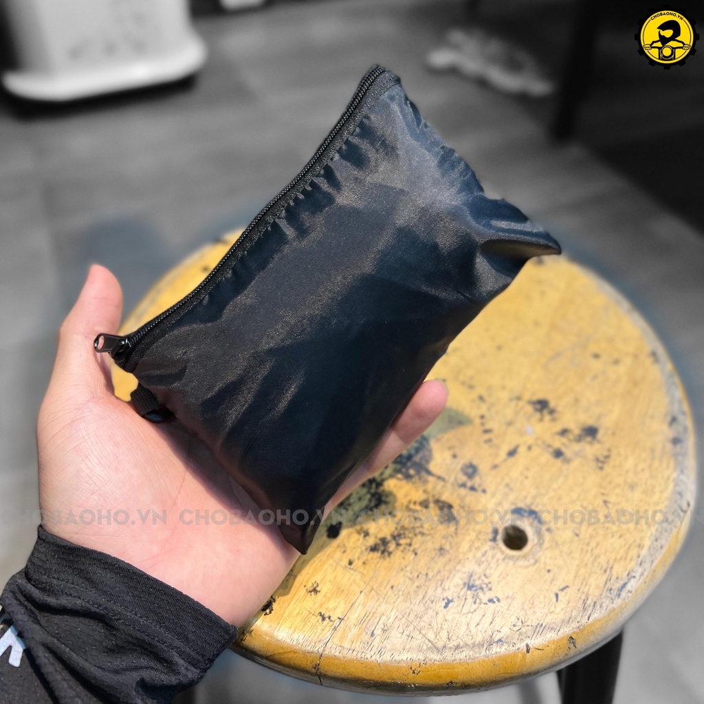 (Size M) Áo Mưa Balo Phản Quang, Chống nước tuyệt đối 100% kết hợp phản quang.