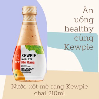 [Hàng chính hãng] Nước xốt mè rang 210ml KEWPIE - Dressing Roasted Sesame - Cho bữa ăn thêm ngon