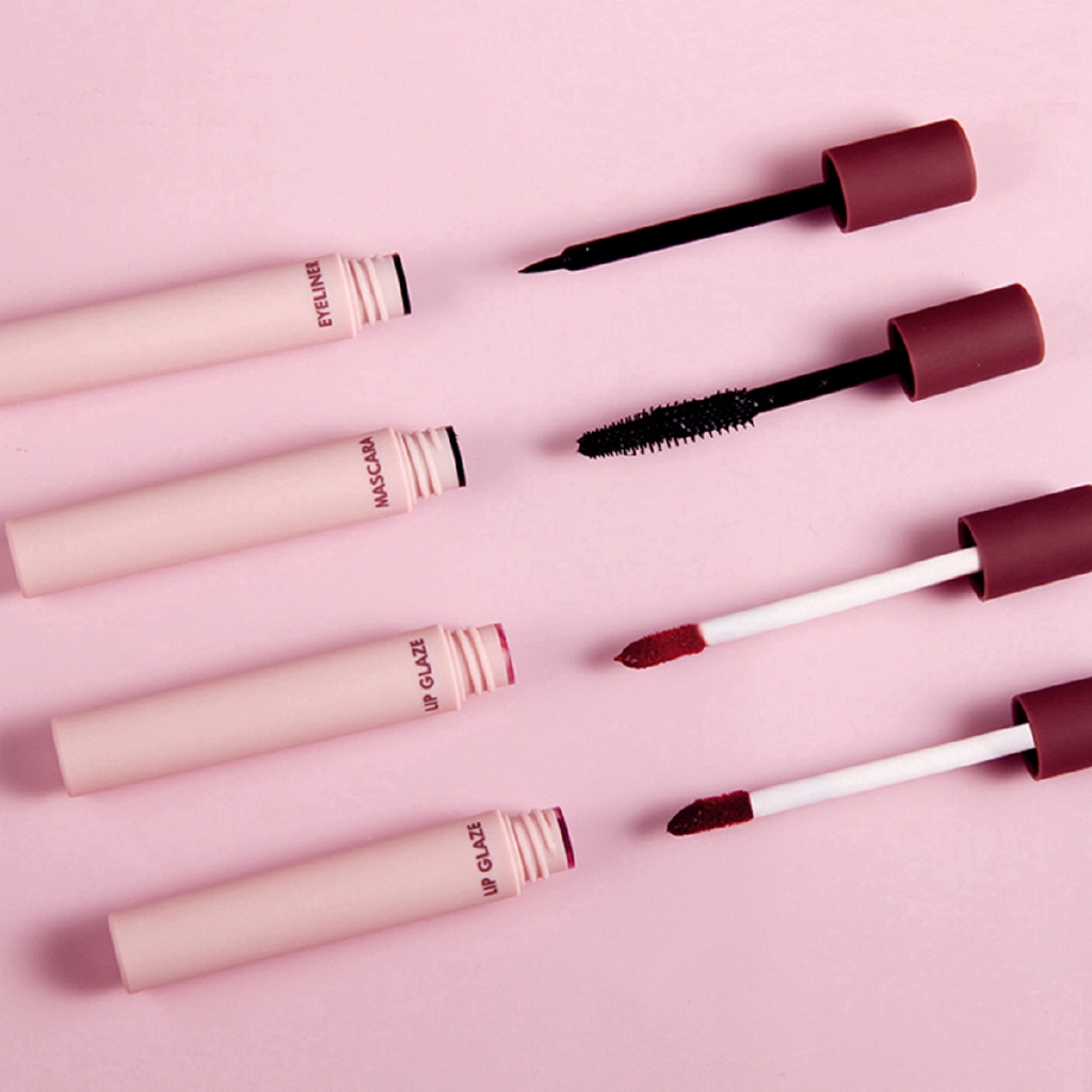 Bộ 4 Sản Phẩm Trang Điểm Hengfang H7052 Làm Đẹp Lâu Trôi Bền Màu Tiện Dụng | BigBuy360 - bigbuy360.vn