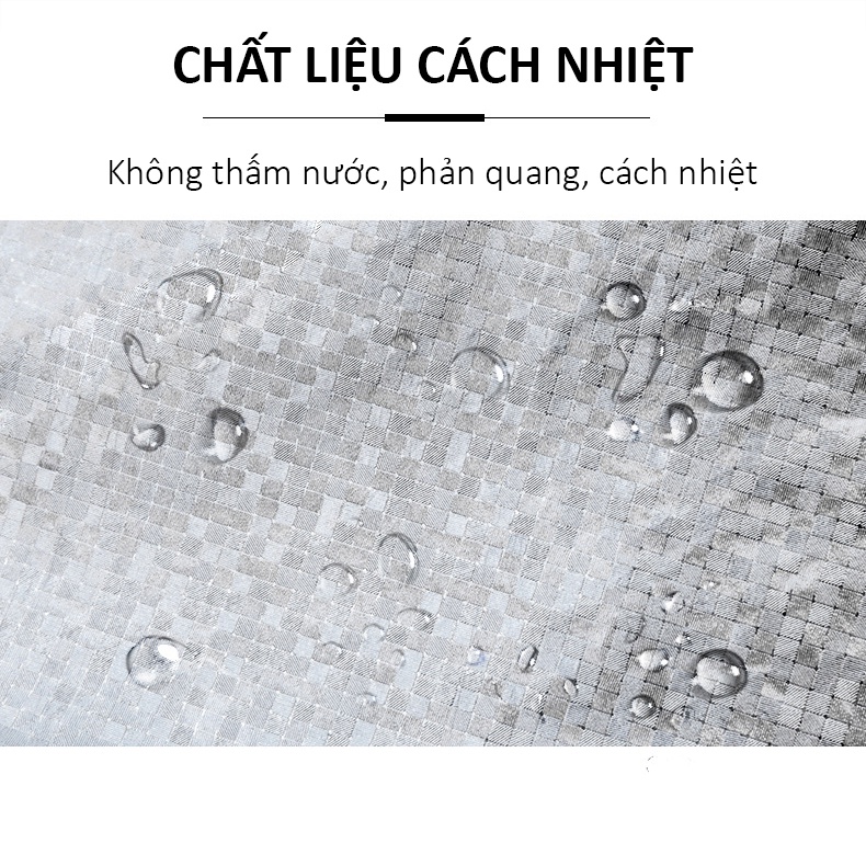 Bạt Phủ Xe Máy Cao Cấp Cách Nhiệt Chống Nắng Mưa Lớn ( Túi Trùm Gương Chùm Miếng Phủ Xe SH Vision Vespa Mô tô Siêu To )