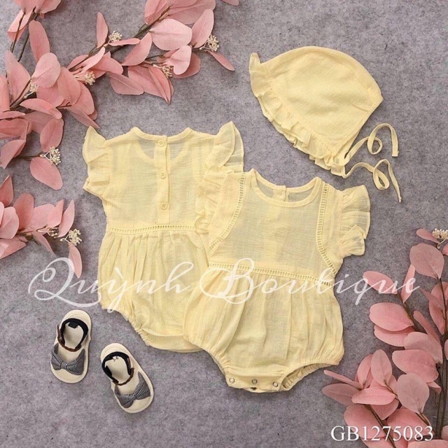 Pass body cho bé gái size 3-6m