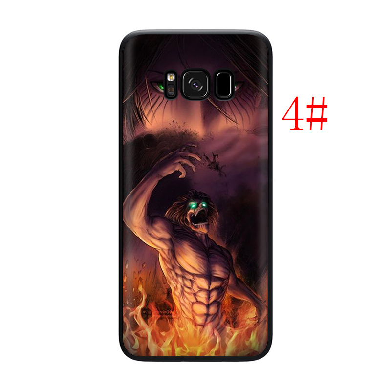 Ốp Lưng Silicone Mềm In Hình Attack On Titan Cho Samsung A11 A21 A21S A41 A51 A71 A81 A91 A70 A70S