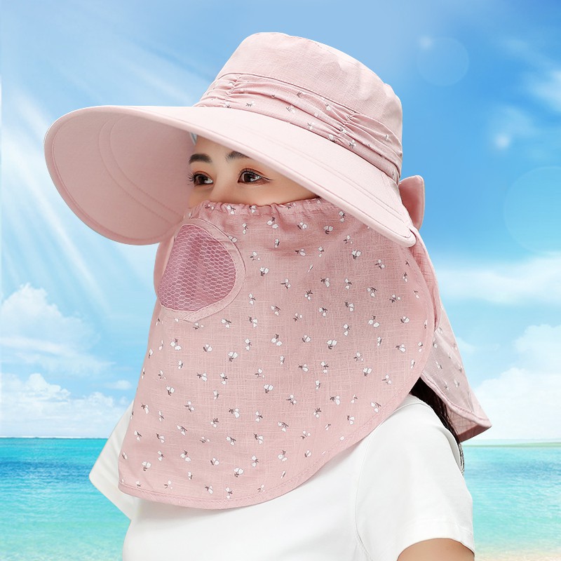 Mũ Chống Nắng Che Phủ Toàn Diện Dễ Phối Đồ Thời Trang Mùa Hè Cho Nữ