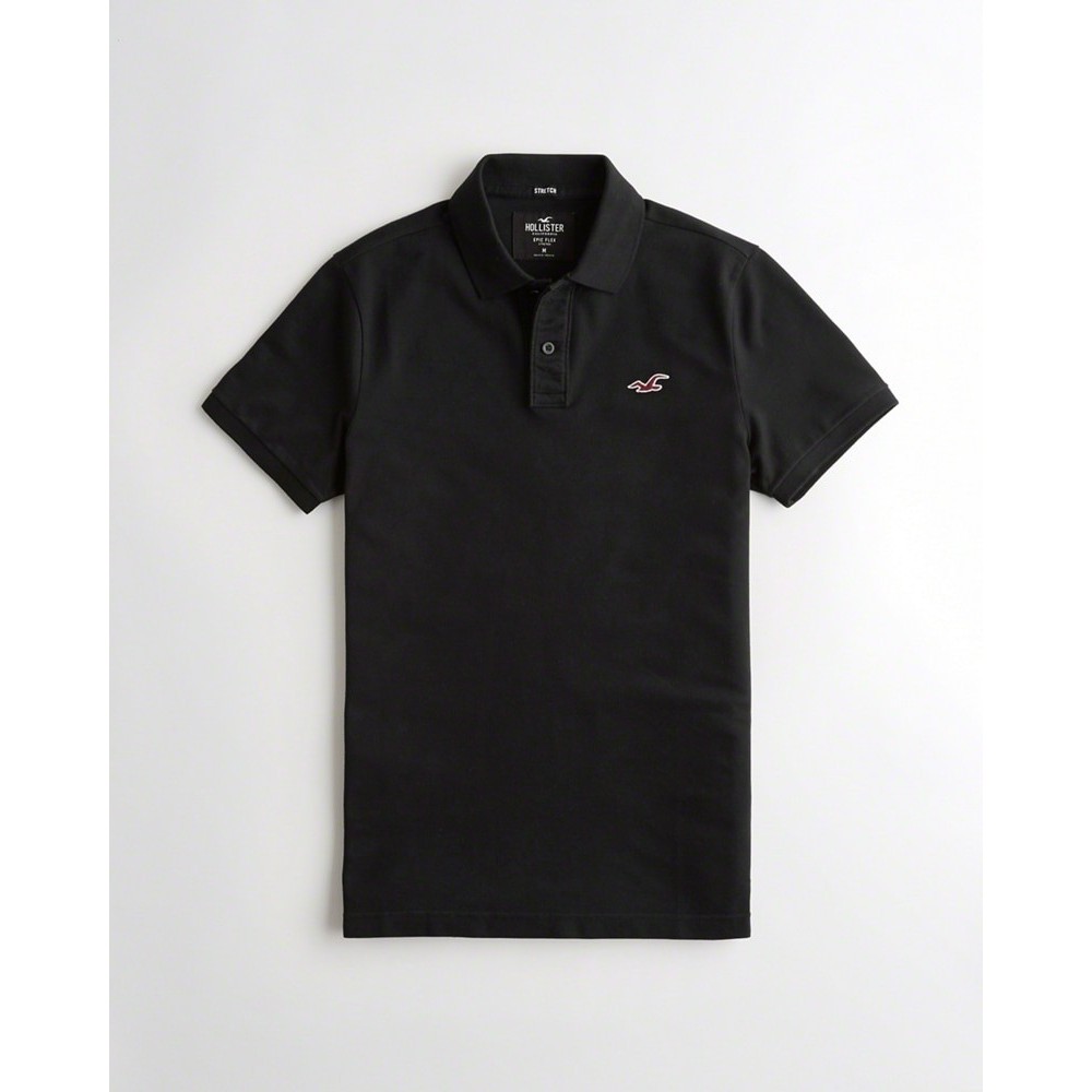 Áo thun nam Hollister HOL-PO189 Stretch Slim Fit Polo