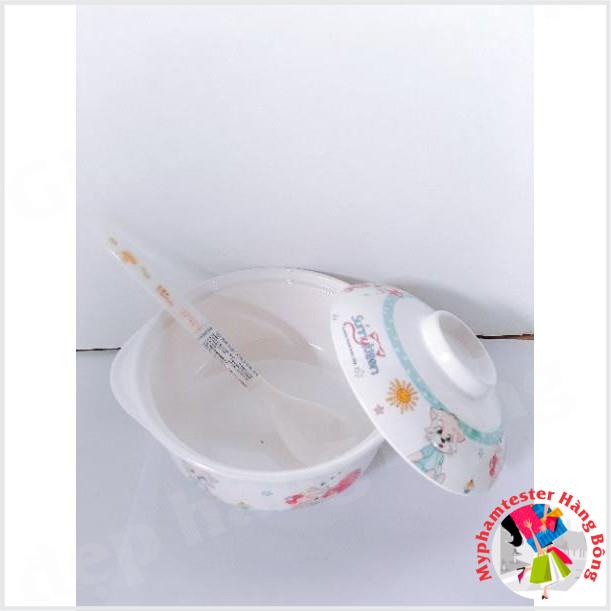 Bát ăn dặm bột cháo cho các bé phíp chống xước cao cấp hàng nhập khẩu