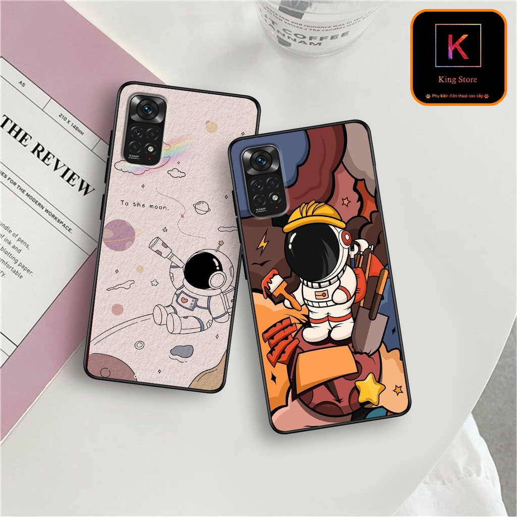 Ốp lưng Redmi Note 11 Pro - Redmi Note 11 Pro 5G - Redmi Note 11 Pro+ 5G Bản Quốc tế - Ốp in hình Phi hành gia