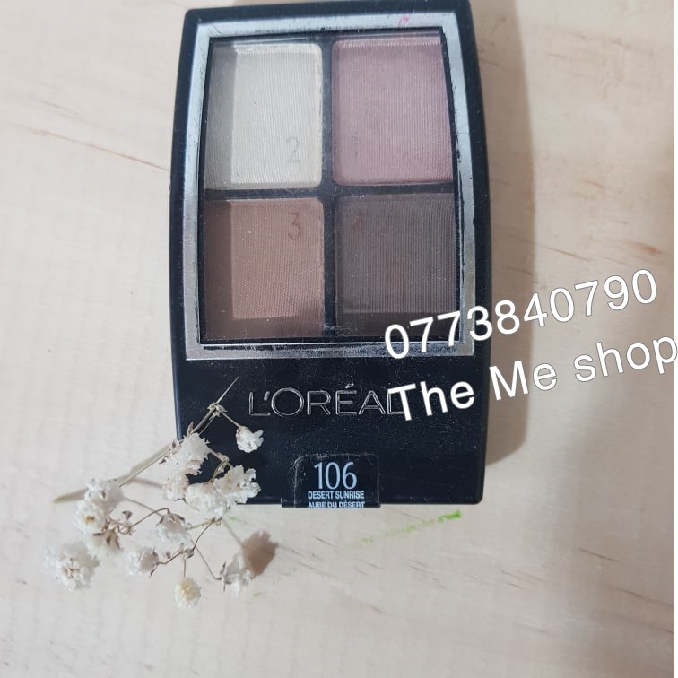 Phấn mắt 4 màu L'Oreal Studio Secrets™ Professional Color Smokes Eye Shadow (xáchtay)