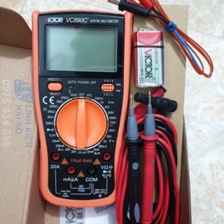 Đồng hồ đo kỹ thuật số Victor vc890c.