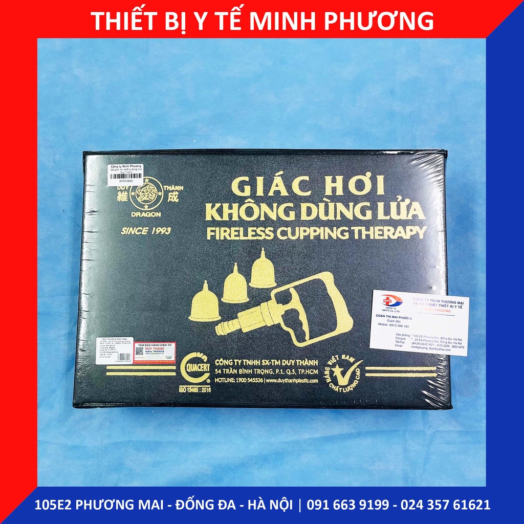 Bộ giác hơi không dùng lửa Duy Thành