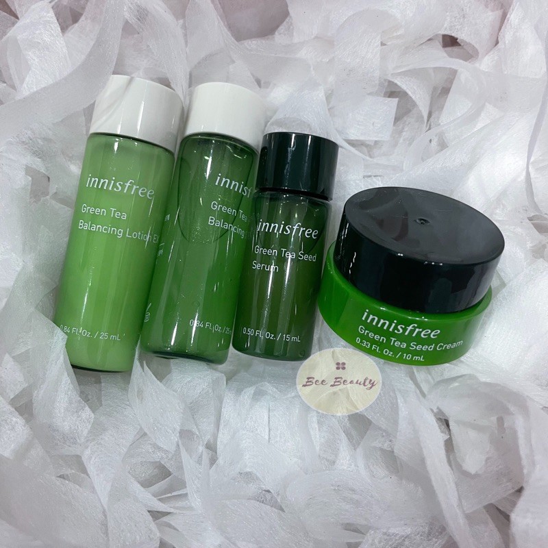 Sample Bộ Dưỡng Trà Xanh Innisfree Green Tea Special Kit Mini