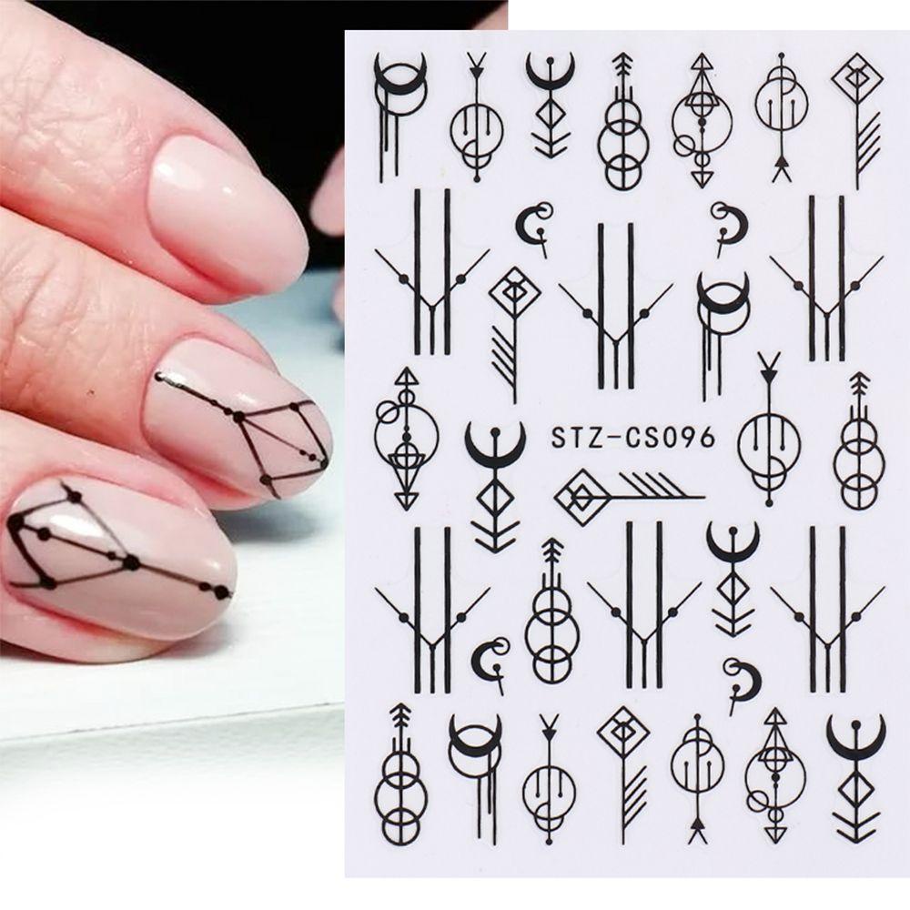 Miếng Dán Trang Trí Móng Tay Hình Bướm Xinh Xắn