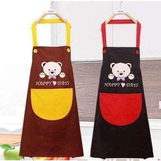 [ Lẻ = sỉ ] Tạp dề gấu trắng dễ thương