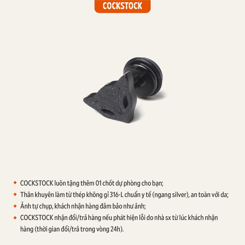 Khuyên tai hình Cáo CockStock