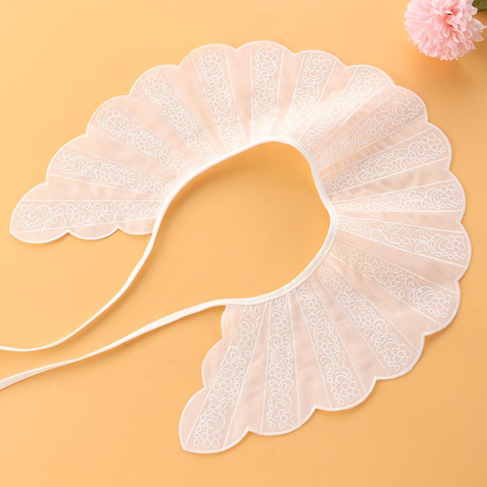 Cổ Áo Ren Giả Thêu Họa Tiết Đa Năng Thời Trang Cho Nữ