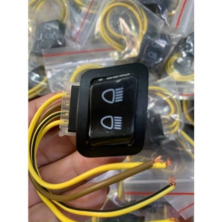 Công tắc passing kèm dây gắn xe máy