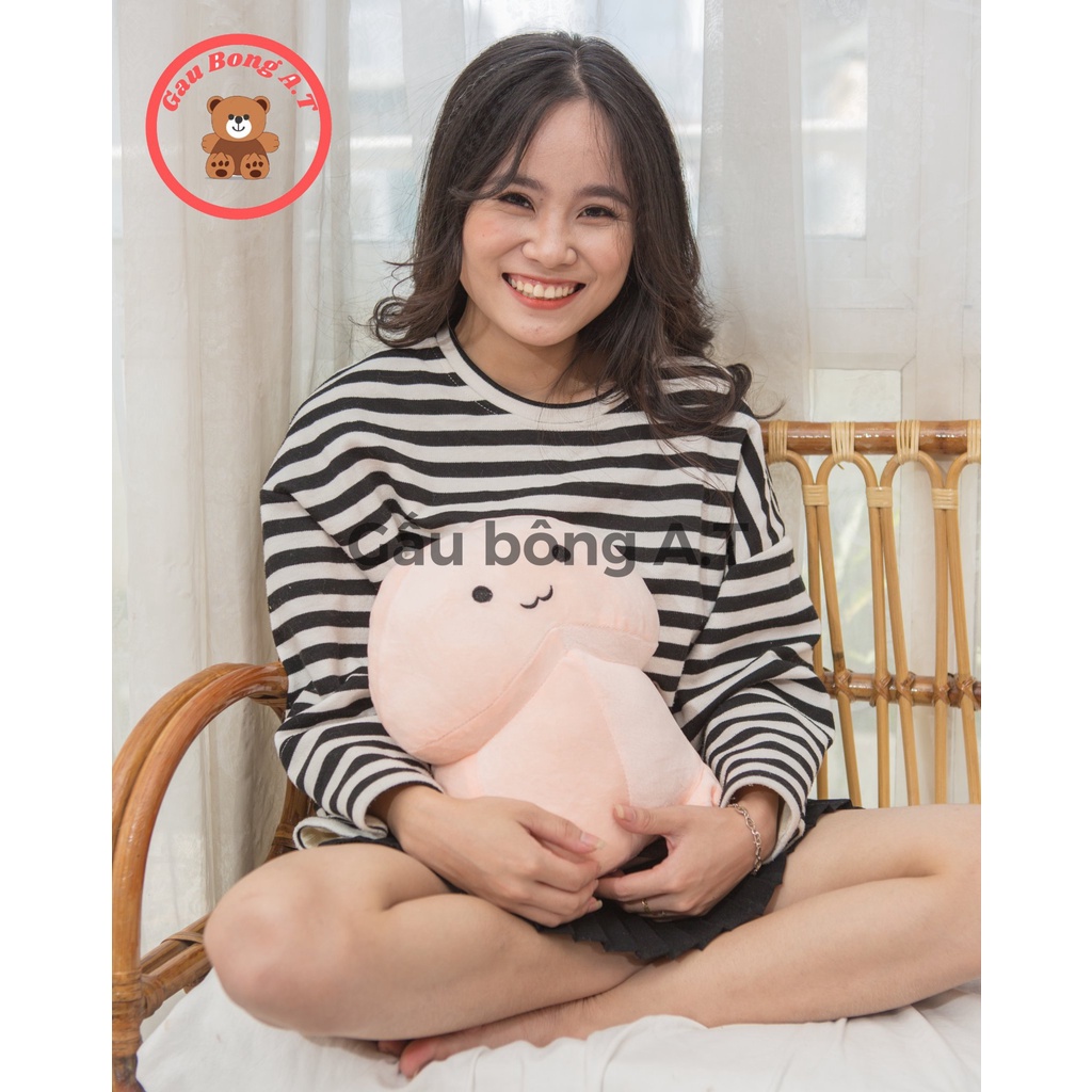 [Mã LIFE20KALL giảm 10% đơn 50K] Gấu Bông Con Kiu Nhí, Thú Nhồi Bông Hình Con Kiu Lùn Cute siêu hot hit size 40cm