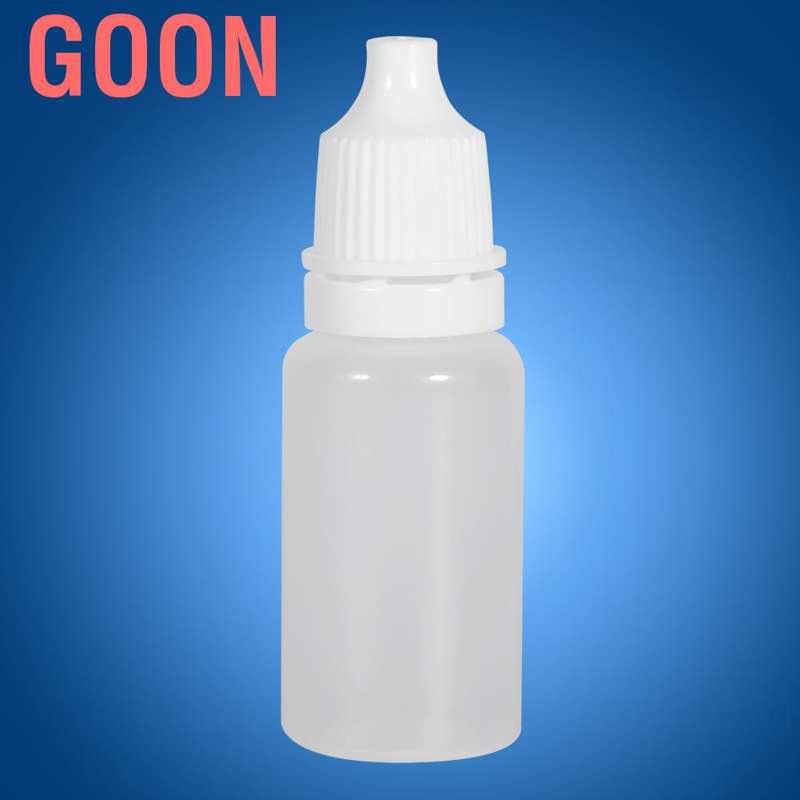 [Ready now] Bộ 50 lọ nhựa rỗng 10ml đựng dung dịch nhỏ mắt tiện dụng