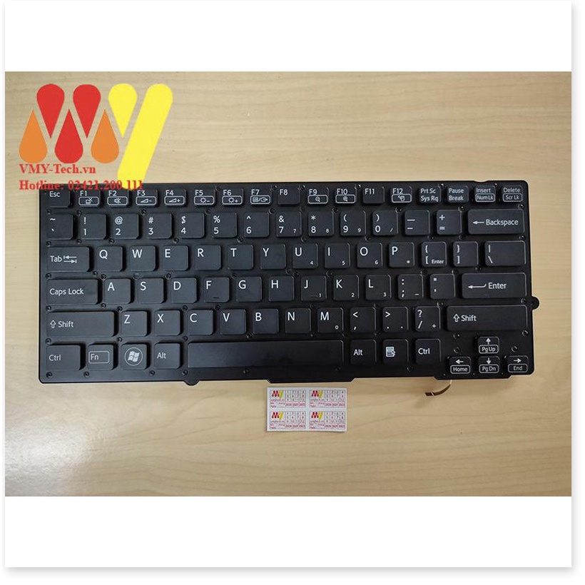 P̷H̷Ụ̷ ̷K̷I̷Ệ̷N̷ ̷S̷Ố̷ Bàn Phím Laptop Sony Vaio SB PCG-41211L PCG-41212L PCG-41213L PCG-41214L 41414 LED CAO CẤP NEW 10