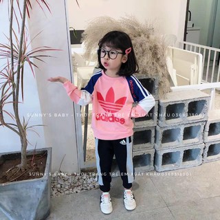 bộ nỉ adidas cho bé trai/gái