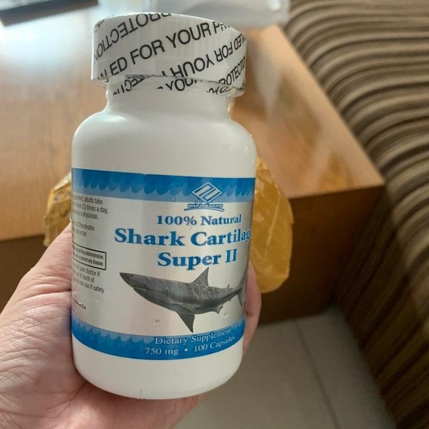 Viên uống Sụn Vi Cá Mập NuHealth Của Mỹ SHARK CARTILAGE SUPER II  cải thiện Cơ, Khớp, Xương 100 viên