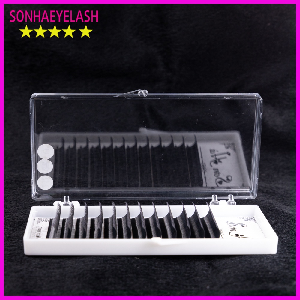 Mi khay độ cong U,chất silk Hàn, mềm dễ bắt keo, dùng để nối volume, classic, Sơn Hà eyelash chuyên sỉ lẻ dụng cụ mi